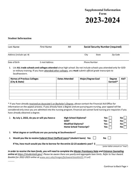 how to fill up soce form 2023|Supplementary Form 2024 .